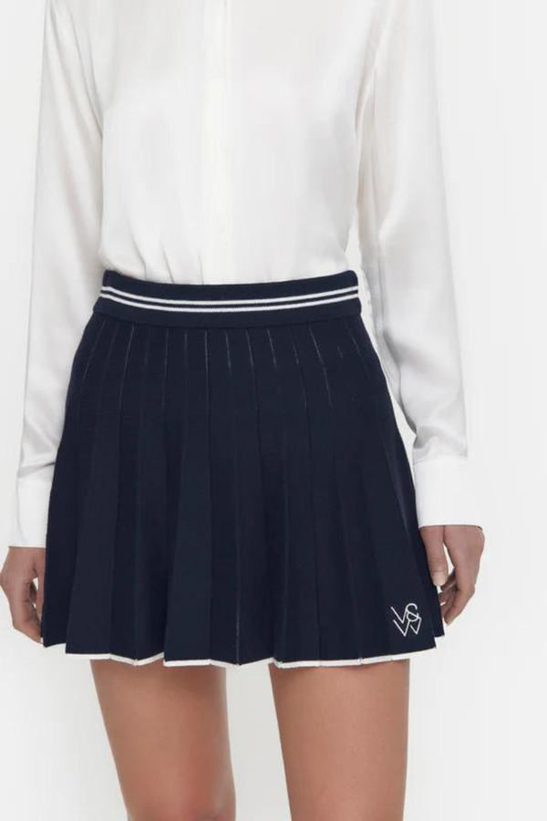 Murray Mini Skirt Navy/Ivory