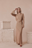 Diana Dress Choc Spot