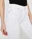 Mari High Rise Straight White