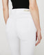 Mari High Rise Straight White