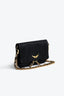 Rock Nano Clutch Noir Gold