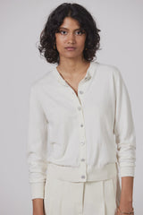 Sylvia Cardigan Ecru