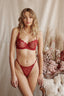 Maverick Underwire Bra Red