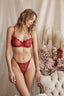 Maverick Underwire Bra Red