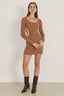 Connect Mini Dress Chai