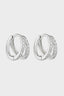 Double Angel Huggies Stirling/Clear