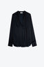 Tink Satin Blouse Black