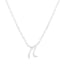 Silver Love Letter Necklace