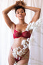 Maverick Underwire Bra Red