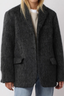 Emily Mohair Blazer Grey