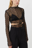 Eros Long Sleeve Bodysuit Black