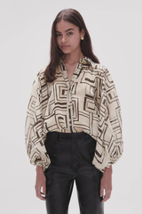 Florence Blouse Abstract Penrose