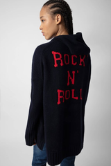 Salma We Rock N Roll Cardigan Encre