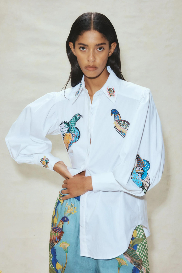 Rowena Beaded Shirt