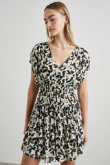 Siera Dress Blurred Cheetah