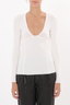 Sanuye Long Sleeve Top Ecru