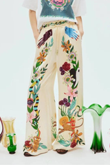 Meagan Silk Pant Cream