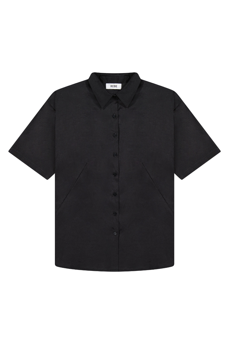 Leisure Shirt Cotton Black