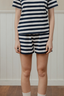 Lounge Shorts Navy Stripe