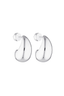 Baby Blob Earrings Silver