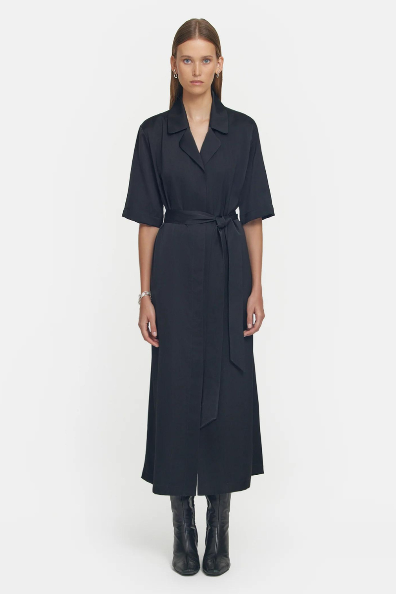 Juilliard Shirt Dress Black