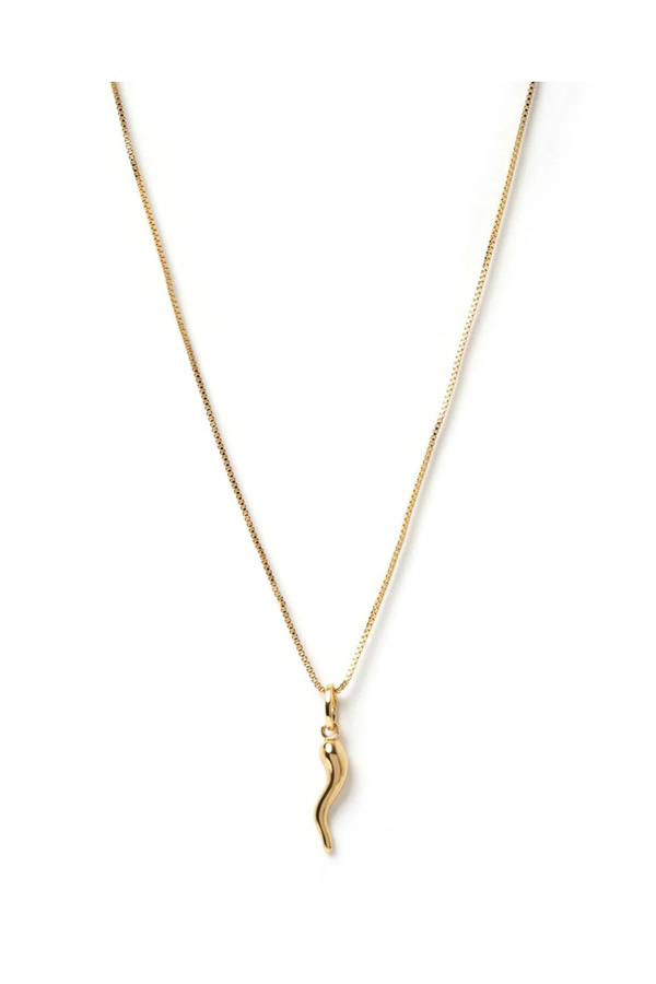 Cornicello  Charm Necklace Gold