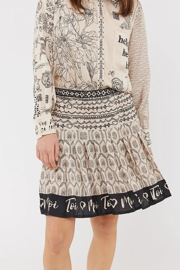 Diana Pleated Skirt Blossom