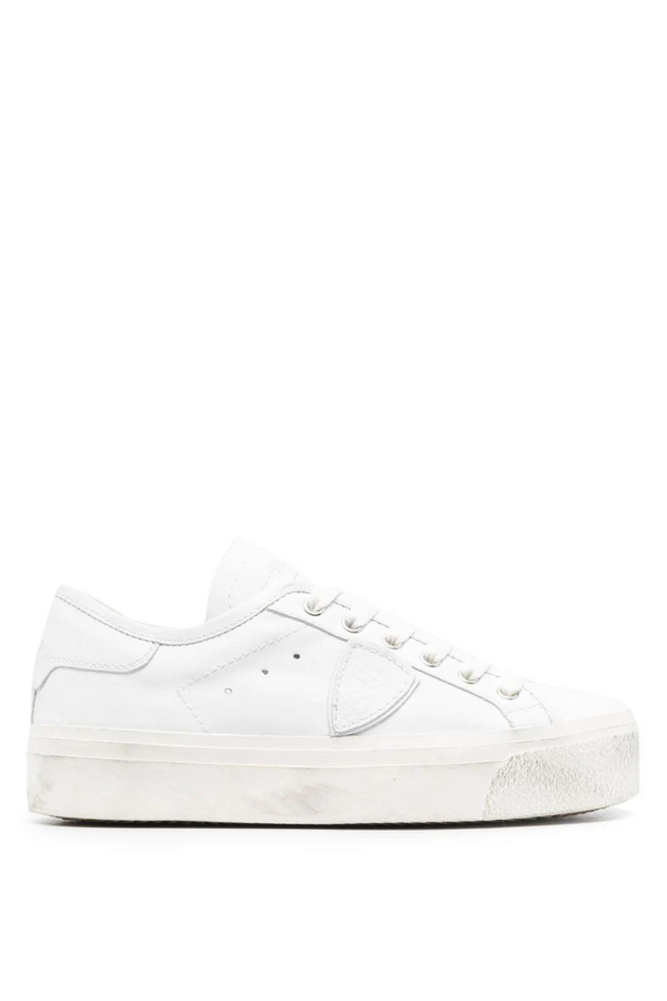 Paris Haute Low Woman Veau Blanc