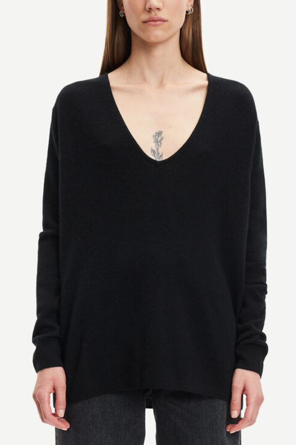 Boston V-Neck 6304 Black