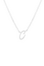 Silver Love Letter Necklace