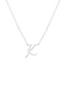 Silver Love Letter Necklace
