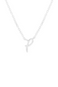 Silver Love Letter Necklace