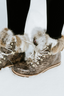 Brigit Croco Boot Taupe