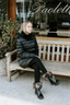 Aurora Croco Boot Black
