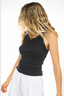 Annie Recycled Tank Vintage Black