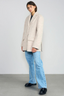 Emily Mohair Blazer Beige