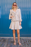 Julia Mini Skirt Tweed Cappuccino