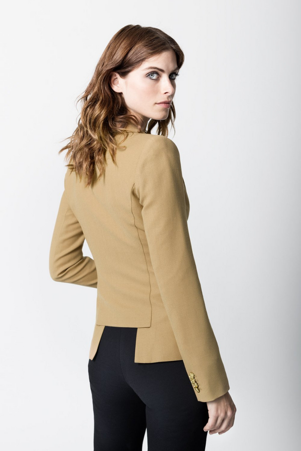 Classic Duchess Blazer Camel