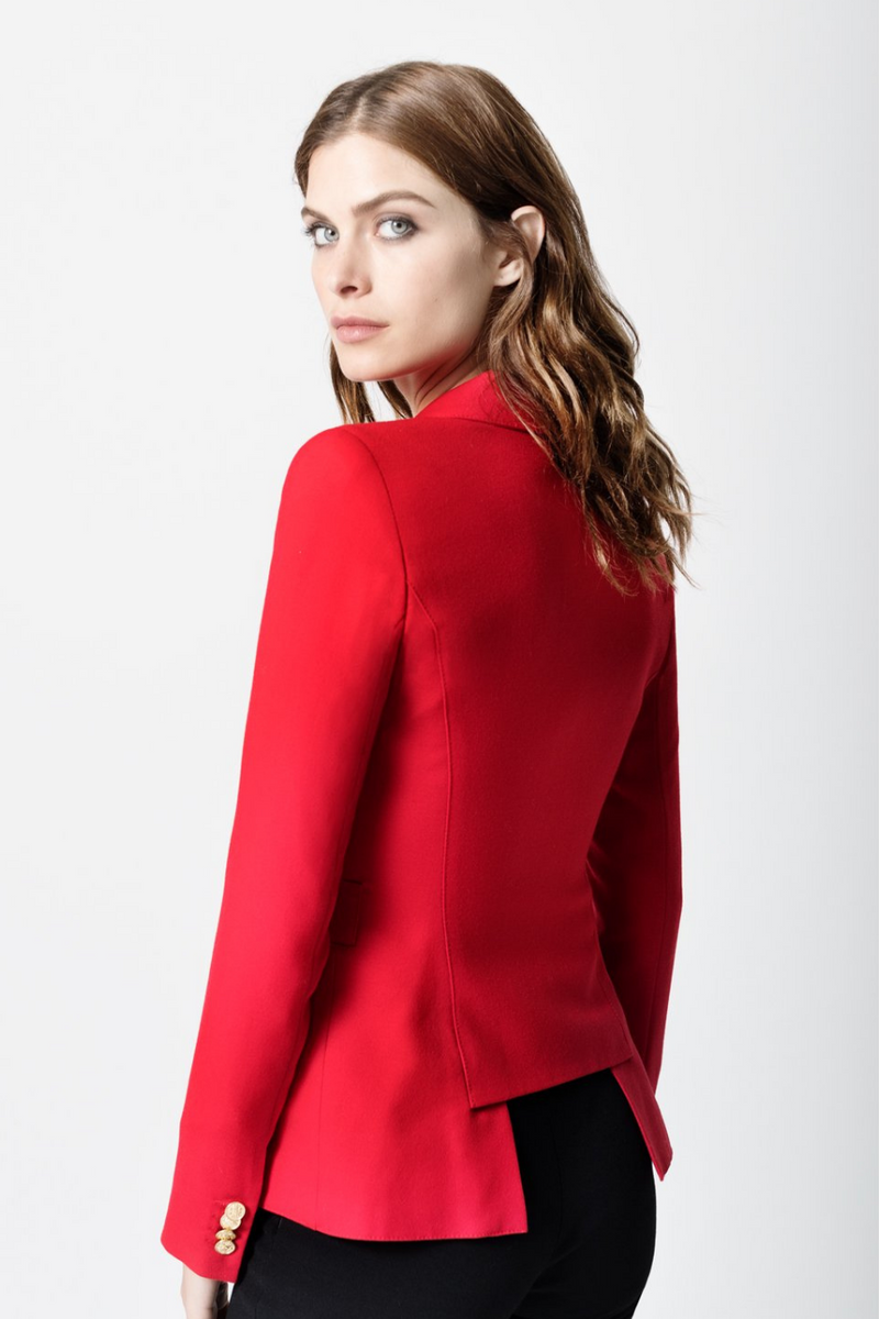 Classic Duchess Blazer Red