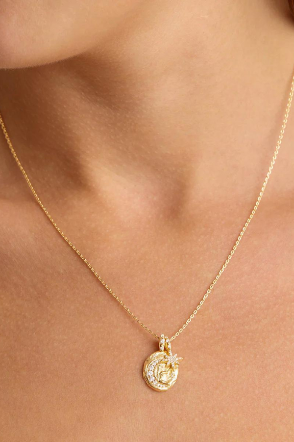 Believe Small Necklace Gold