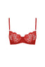 Maverick Underwire Bra Red