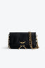 Rock Nano Clutch Noir Gold
