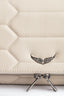 Rock XL Mat Cluch Bag White