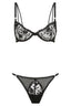 Nicolette Underwire Bra Black